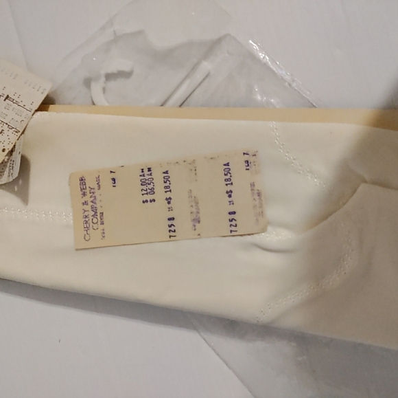 Vintage 1978 SUBTRACT White Pants Liner sz 32 –Firm Control Shapewear Style 2507 - Picture 6 of 7